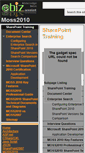 Mobile Screenshot of moss2010.ebizassist.com