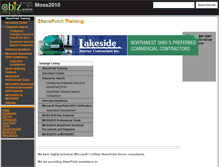 Tablet Screenshot of moss2010.ebizassist.com